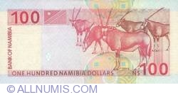 Image #2 of 100 Namibia Dollars ND (1999)