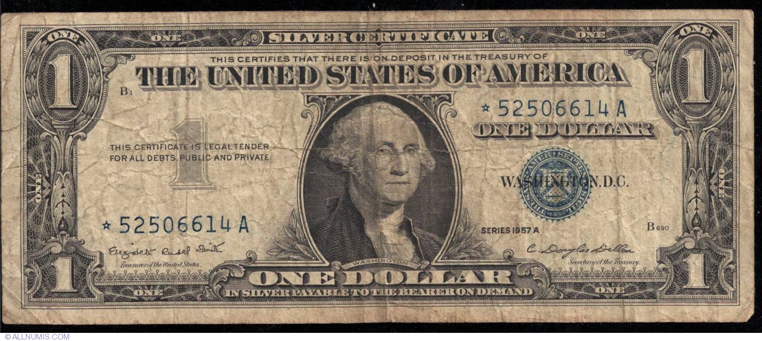 1957 star note lookup