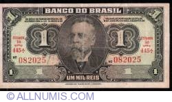 Image #1 of 1 Mil Reis (Cruzeiro) ND (1944)