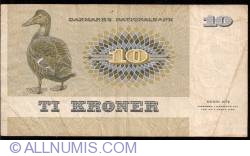 Image #2 of 10 Kroner (19)77 - Prefix B6