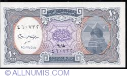 10 Piastres L.1940(1998-1999) - semnătură Medhat A. Hassanein