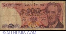 Image #1 of 100 Zlotych 1976 (17. V.)