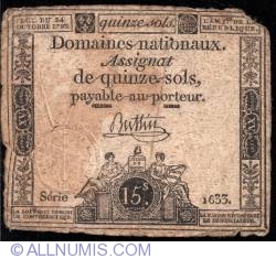 15 Sols 1792 (24.10.1792)