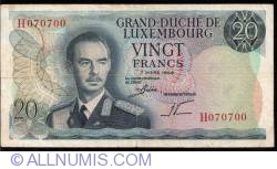 20 Francs 1966 (7. III.)