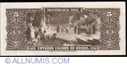 Image #2 of 5 Cruzeiros ND(1953-1959)