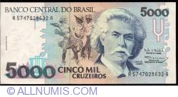 Image #1 of 5,000 Cruzeiros ND (1993)
