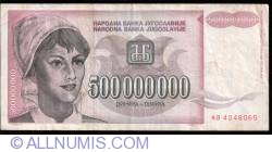 500 000 000 Dinara 1993