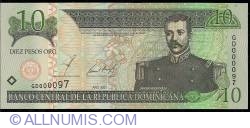 Image #1 of 10 Pesos Oro 2002