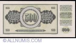 500 Dinari 1986 (16. V.)