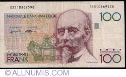 Image #1 of 100 Francs ND (1982-1994) - signatures Serge Bertholome / Alfons Verplaetse