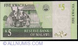 Image #2 of 5 Kwacha 2005 (1. XII.)