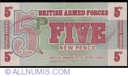 5 New Pence ND (1972)