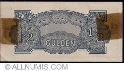 Image #2 of 1/2 Gulden ND (1942)