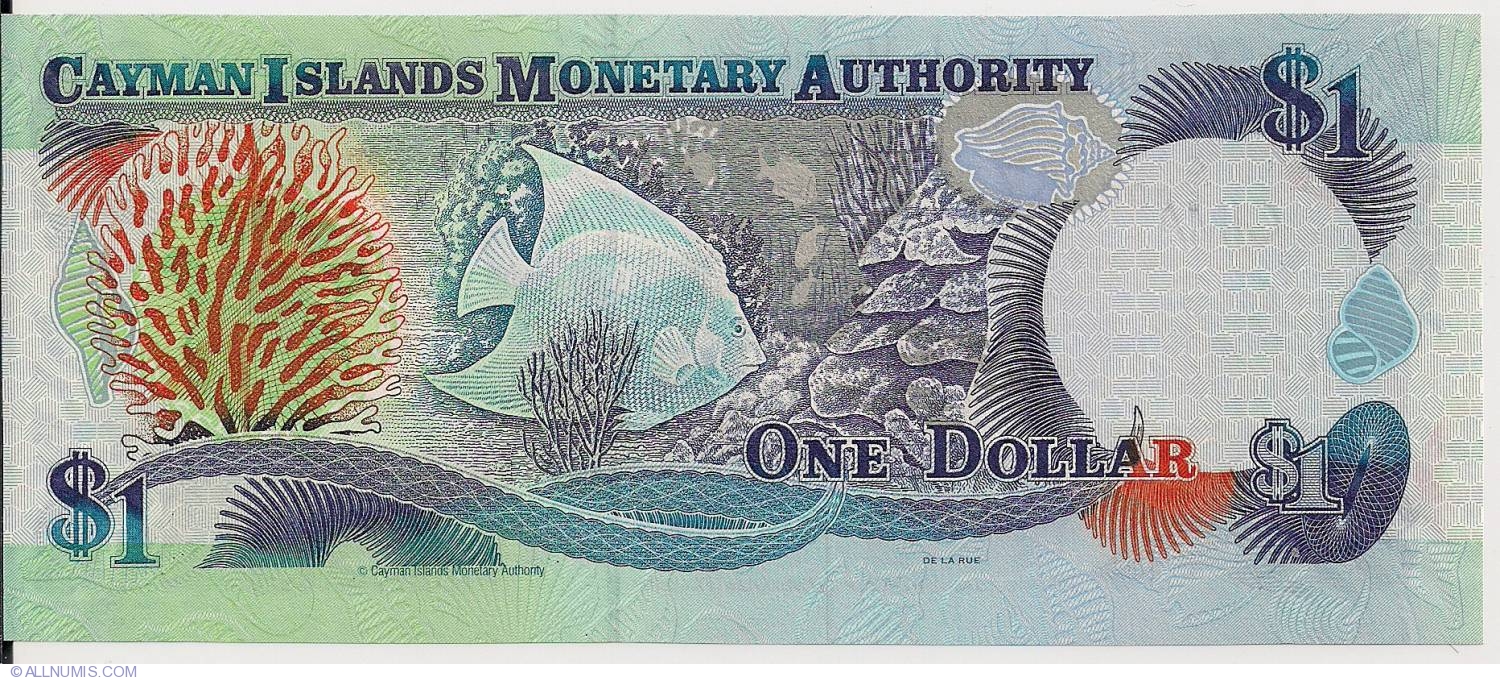 1 Dollar 2006, 2005-2006 Issue - Cayman Islands - Banknote ...