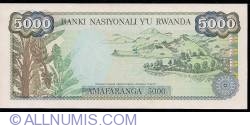 5000 Francs 1988