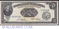 Image #1 of 2 Pesos ND (1949)