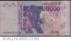 Image #1 of 10000 Francs 2003/2004