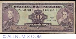10 Bolivares 1995 (5. VI.)