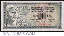 1000 Dinara 1981 (4. XI.)