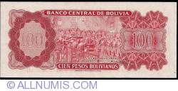 Image #2 of 100 Pesos Bolivianos L1962