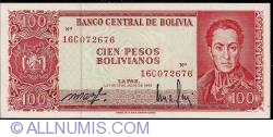 100 Pesos Bolivianos L1962 (1983)