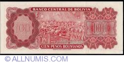 Image #2 of 100 Pesos Bolivianos L1962 (1983)