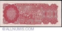 Image #2 of 100 Pesos Bolivianos L.1962 (1983)