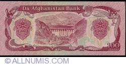Image #2 of 100 Afghanis 1991 (SH 1370 - ١٣٧٠)
