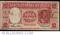 Image #1 of 10 Pesos=1 Condor ND (1958-1959)