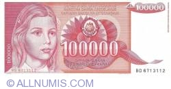 Image #1 of 100,000 Dinara 1989 (1. V.)