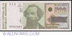 Image #1 of 500 Australes ND (1990)