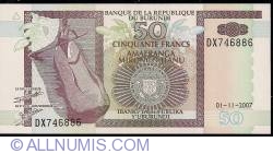 Image #1 of 50 Francs 2007 (1. XI.)