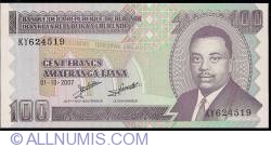 Image #1 of 100 Francs 2007 (1. X.)