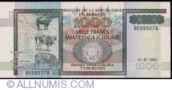 Image #1 of 1000 Francs 2006 (1. V.)