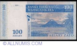 Image #2 of 100 Ariary = 500 Francs 2004