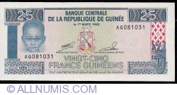 25 Francs 1985