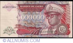1000000 Zaires 1992