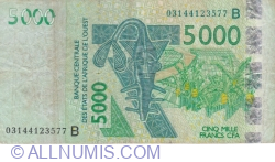 5000 Francs 2003/(20)03