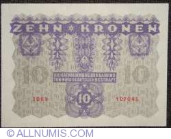 10 Kronen 1922 (2. I.)