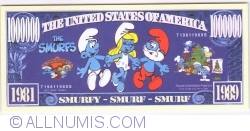 Image #1 of 1 000 000 Papa Smurf Dollars - Smurfi