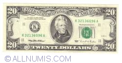 Image #1 of 20 Dollars 1995 - K