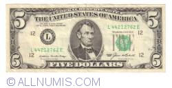 Image #1 of 5 Dollars 1985 - L