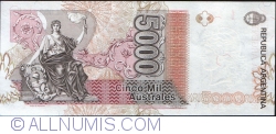 Image #2 of 5000 Australes ND (1989-1991)