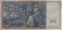 100 Mărci 1908 (7. II)