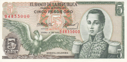 Image #1 of 5 Pesos 1973 (1. I.)