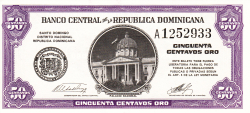 50 Centavos Oro ND (1961)