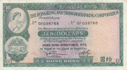 Image #1 of 10 Dollars 1973 (31. X.)