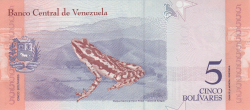 Image #2 of 5 Bolivares 2018 (15. I.)