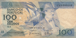Image #1 of 100 Escudos 1988 (26. V.) - semnături José Alberto Tavares Moreira/ Walter Waldemar Pego Marques