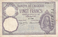 20 Francs 1939 (31. I.)